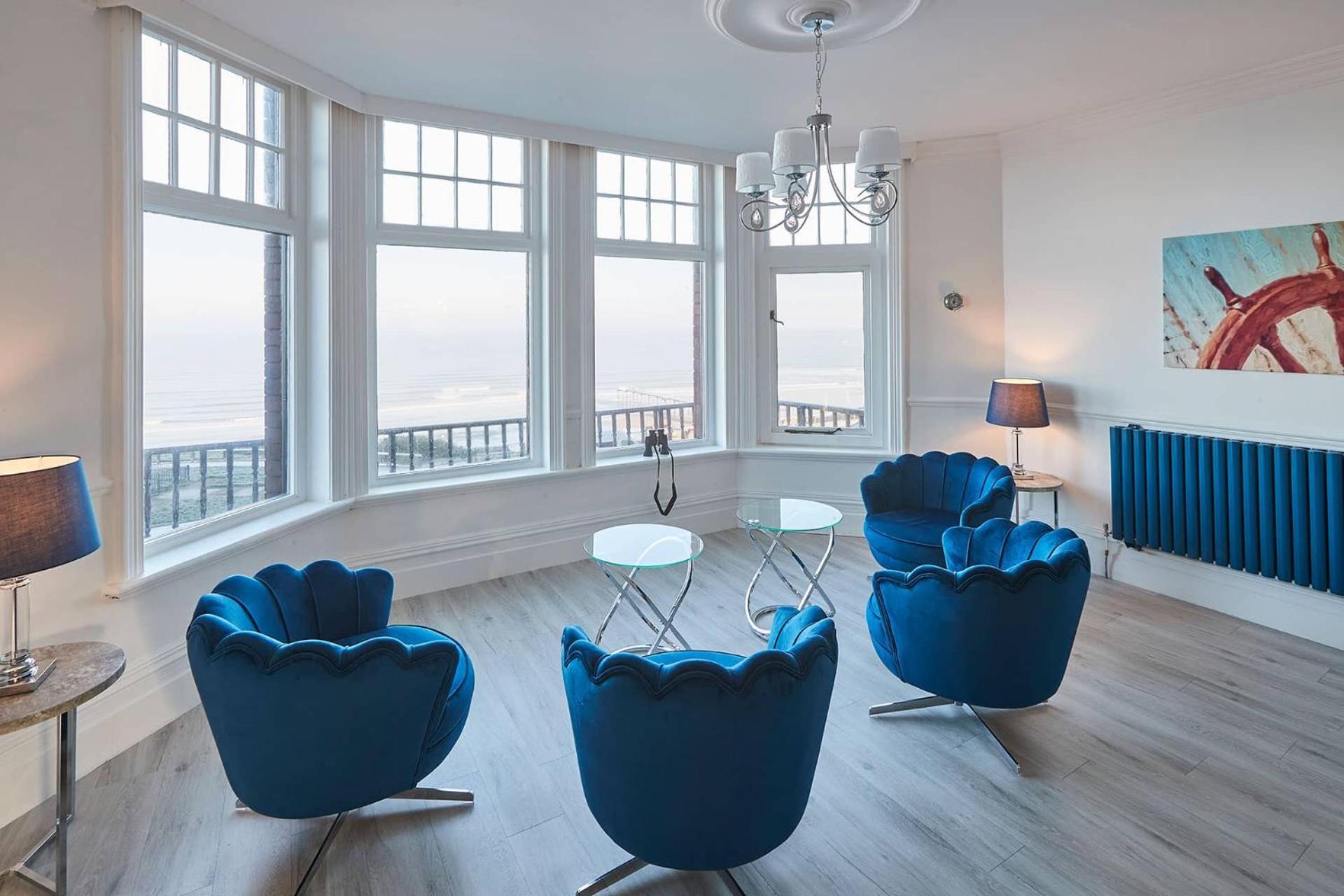 Captain'S Deck Beach Balcony Perfectlysaltburn Exteriör bild