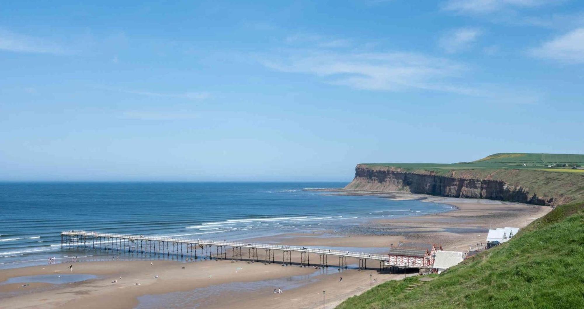 Captain'S Deck Beach Balcony Perfectlysaltburn Exteriör bild